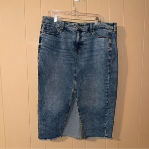 Torrid Women's Blue Denim Skirt